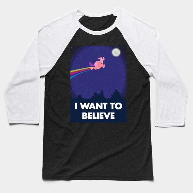 believe to bing bong Baseball T-Shirt by RedSheep